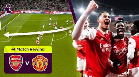 90TH MINUTE WINNER! | Arsenal vs Manchester United | Premier League Highlights