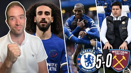 THAT Felt Like Chelsea! Madueke &amp; Cucurella SUBLIME! Has Poch Found A Way? | Chelsea 5-0 West Ham