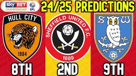 BOOKIES EARLY 24/25 CHAMPIONSHIP PREDICTIONS 