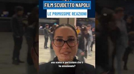 Tifosi NAPOLI vedono il film SCUDETTO e reagiscono così