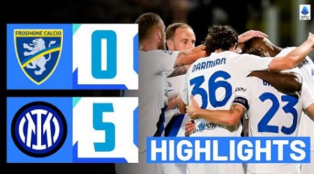 Frosinone-Inter 0 - 5 | Highlights &amp; Goals | Serie A 2023/24