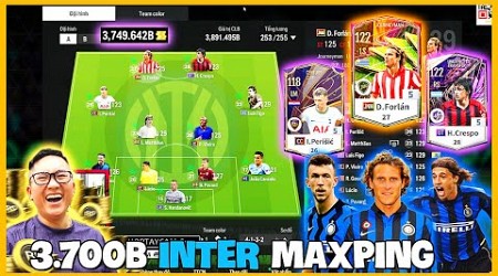 I Love Cầm 3700 Tỷ Build Siêu Đội Hình INTER MILAN Mạnh Nhất FC ONLINE: FORLAN JNM &amp; CRESPO UT +5