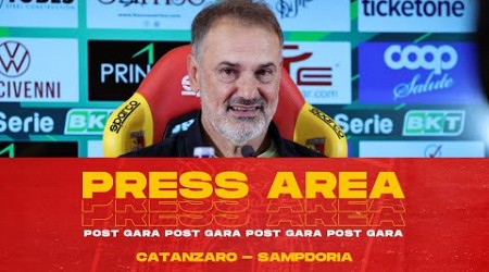 PRESS AREA | VIVARINI NEL DOPO GARA DI CATANZARO - SAMPDORIA 