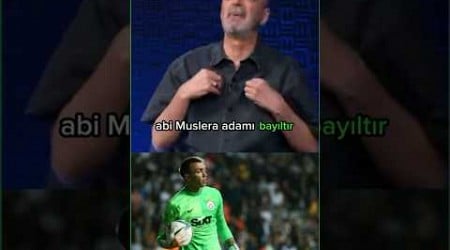 ”GALATASARAY ÖNE GEÇTİ Mİ MUSLERA ADAMI BAYILTIR” #galatasaray #muslera