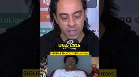 REAL MADRID CAMPEON DE LA LIGA | RUEDA DE PRENSA XAVI