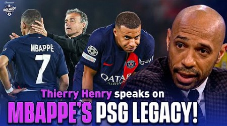 &quot;The best player to play for PSG&quot; Thierry Henry on Mbappé&#39;s Legacy | UCL Today | CBS Sports Golazo