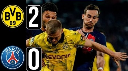 Dortmund vs PSG (2:0) HIGHLIGHTS | BVB gegen PSG UEFA Champions League 2024