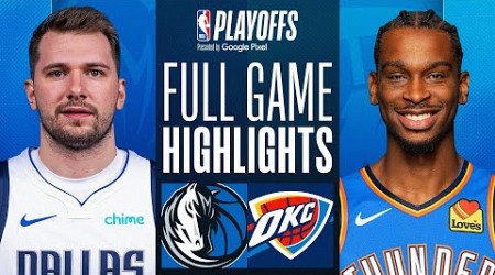 #5 MAVERICKS at #1 THUNDER | FULL GAME 2 HIGHLIGHTS | May 9, 2024