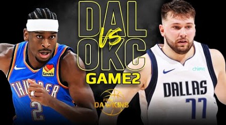 Dallas Mavericks vs OKC Thunder Game 2 Full Highlights | 2024 WCSF | FreeDawkins