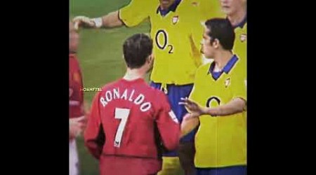 18 year old Ronaldo vs Arsenal legend 