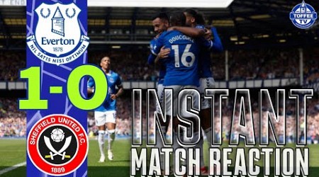 Everton 1-0 Sheffield United | Gwladys Street Reaction