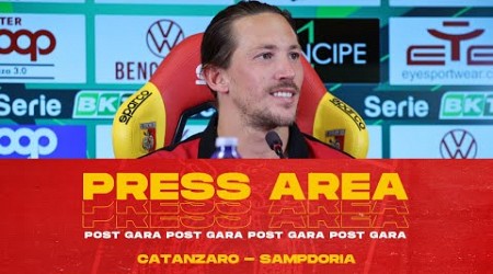 PRESS AREA | SALA NEL DOPO GARA DI CATANZARO - SAMPDORIA 