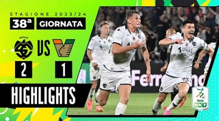 Spezia vs Venezia 2-1 | Lo Spezia vince in rimonta ed è salva | HIGHLIGHTS SERIE BKT 2023 - 2024