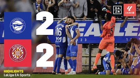 BEFFA al 99°: Alaves-Girona 2-2, ora il Barcellona può tornare 2° | LaLiga | DAZN Highglights