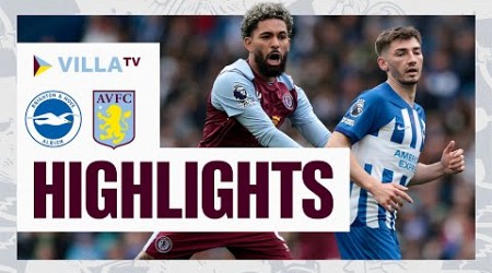 Brighton and Hove Albion 1-0 Aston Villa | HIGHLIGHTS