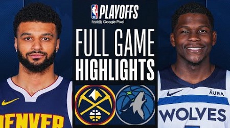 #2 NUGGETS at #3 TIMBERWOLVES | FULL GAME 3 HIGHLIGHTS | May 10, 2024