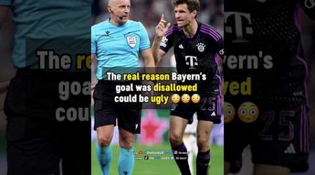 UGLY reason why Bayern were robbed? 