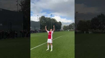 Ajax U18s entertained a lot this season! ❤️