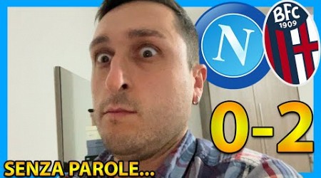 NAPOLI-BOLOGNA 0-2: SENZA PAROLE...