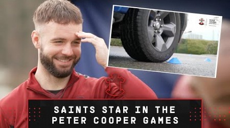 SAINTS x PETER COOPER: Southampton test their skills with the Peter Cooper Motor Group 