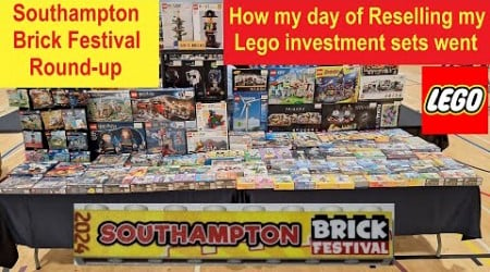 Lego - Southampton Brick Festival Round-up - How my day selling my Lego investment sets went