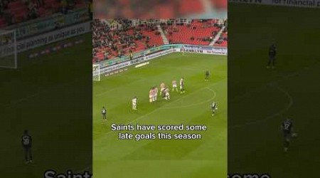 Southampton got … points from scoring late goals #shorts #football #trending