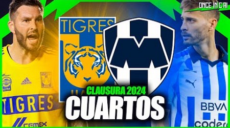 ASÍ FUE LA VICTORIA DE MONTERREY SOBRE TIGRES en los CUARTOS DE FINAL de la LIGA MX