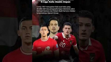 3 Pemain Timnas Ini Bisa Main di Serie A Italia 