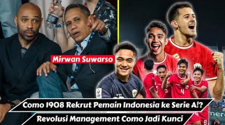 Como 1907 Rekrut Pemain Timnas Indonesia Untuk Main di Serie A⁉️ Diputuskan Pakai Analisis Ilmiah‼️