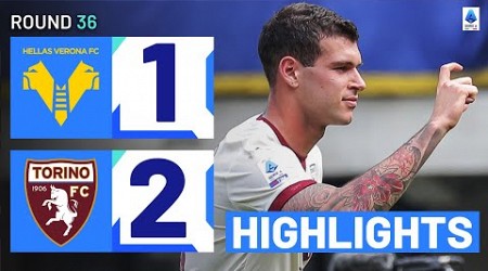 VERONA 1-2 TORINO | HIGHLIGHTS | Late Comeback Drama! | Serie A 2023/24