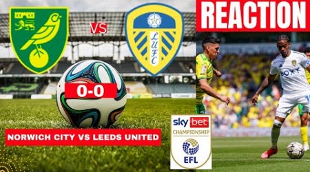 Norwich City vs Leeds United 0-0 Live EFL Championship Semi Final Football Match Score Highlights