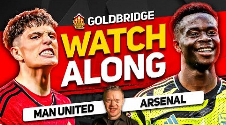 MANCHESTER UNITED vs ARSENAL Live with MARK GOLDBRIDGE