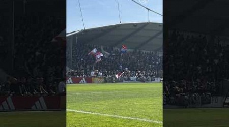 The Ajax fans supporting our U18s! ⚪️