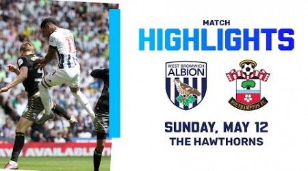 Super saves ensure Hawthorns stalemate | Albion 0-0 Southampton | PLAY-OFF SEMI-FINAL HIGHLIGHTS