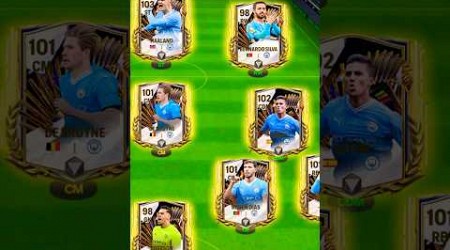 Manchester City Highest Rated Team in FC MOBILE!