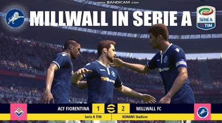 Millwall in the Serie A pes 2017 patch 2024 Master League