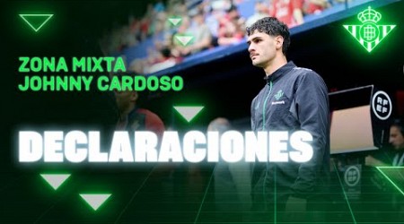 Declaraciones de Johnny Cardoso tras el #OsasunaRealBetis ⚽