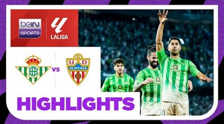 Real Betis 3-2 Almeria | LaLiga 23/24 Match Highlights