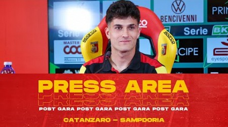 PRESS AREA | OLIVERI NEL DOPO GARA DI CATANZARO - SAMPDORIA 