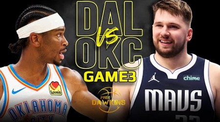 Dallas Mavericks vs OKC Thunder Game 3 Full Highlights | 2024 WCSF | FreeDawkins