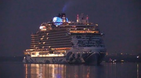 THREE CRUISE SHIP EARLY MORNING ARRIVALS SOUTHAMPTON 12/05/24