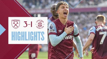 West Ham 3-1 Luton Town | Earthy Scores A Special First Goal | Premier League Highlights