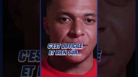 Mbappé annonce son départ du #psg