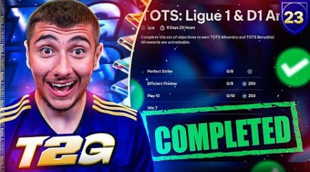 I Completed The LIGUE 1 TOTS Objective On RTG…