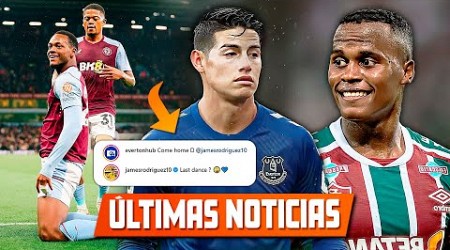 BOMBAZO! JAMES x EVERTON ¿REGRESO? l DOBLETE DURAN Vs LIVERPOOL l JHON ARIAS OFERTA MILLONARIA