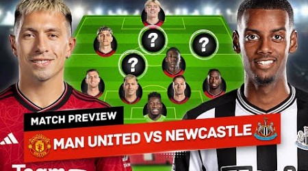 Martinez Back For Isak TEST?! Man United vs Newcastle Tactical Preview