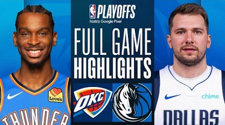 #1 THUNDER at #5 MAVERICKS | FULL GAME 4 HIGHLIGHTS | May 13, 2024