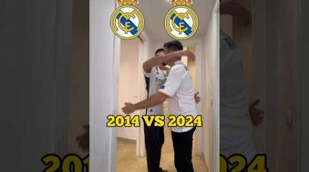 REAL MADRID 2014 VS REAL MADRID 2024 (10 años después) #footballfunny #ladecima #realmadrid #ronaldo