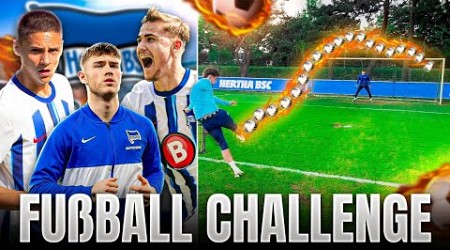 FUSSBALLCHALLENGE GEGEN 3 BUNDESLIGA YOUNGSTARS 