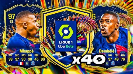 40x LIGUE 1 TOTS PACKS! 